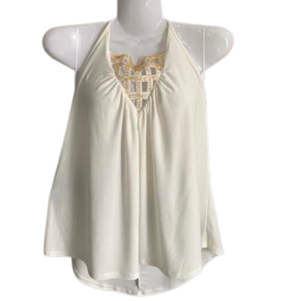 Cream Halter deb - Picture 10 of 16